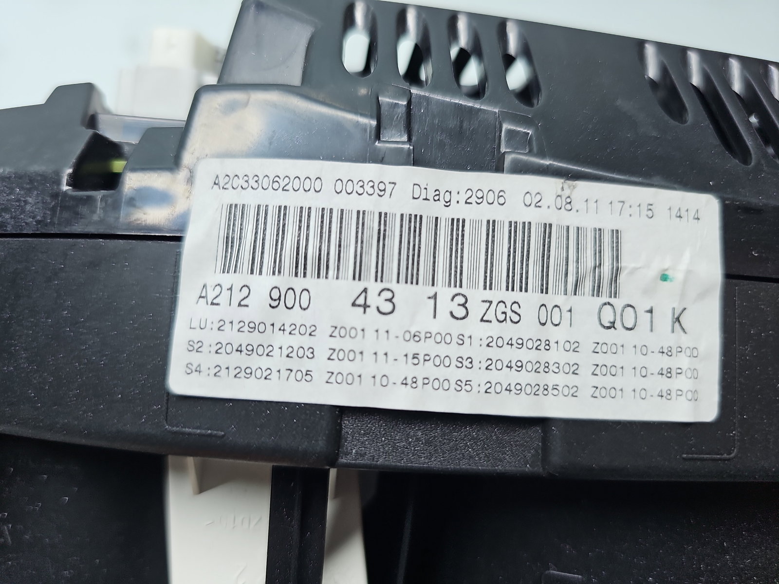 Ceas bord Mercedes Clasa E (W212) [Fabr 2009-2016] A2129004313 - imagine 5