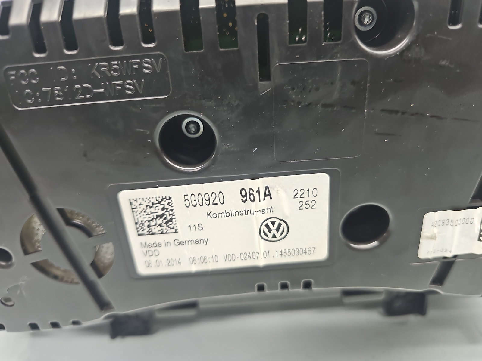 Ceas bord Volkswagen Golf 7 (5G) [Fabr 2014-prezent] 5G0920961A - imagine 6