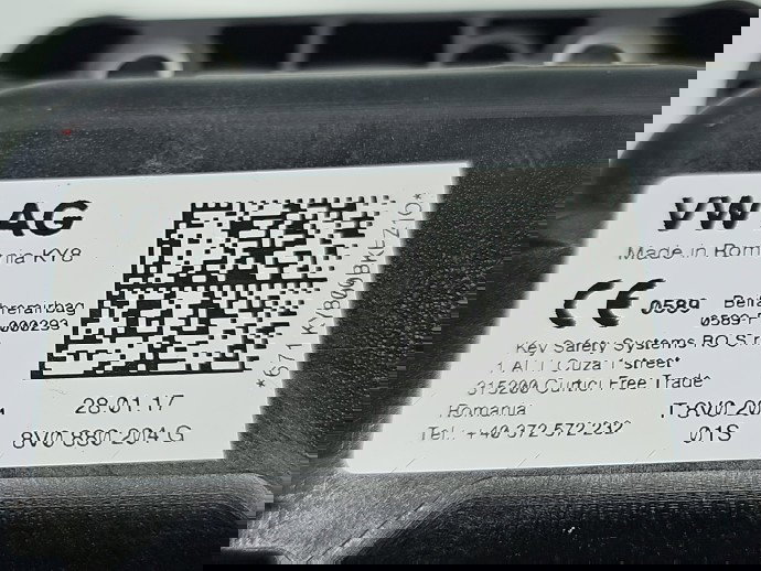 Airbag pasager Skoda Octavia 3 (5E3) [Fabr 2012-2020] 8V0880204G