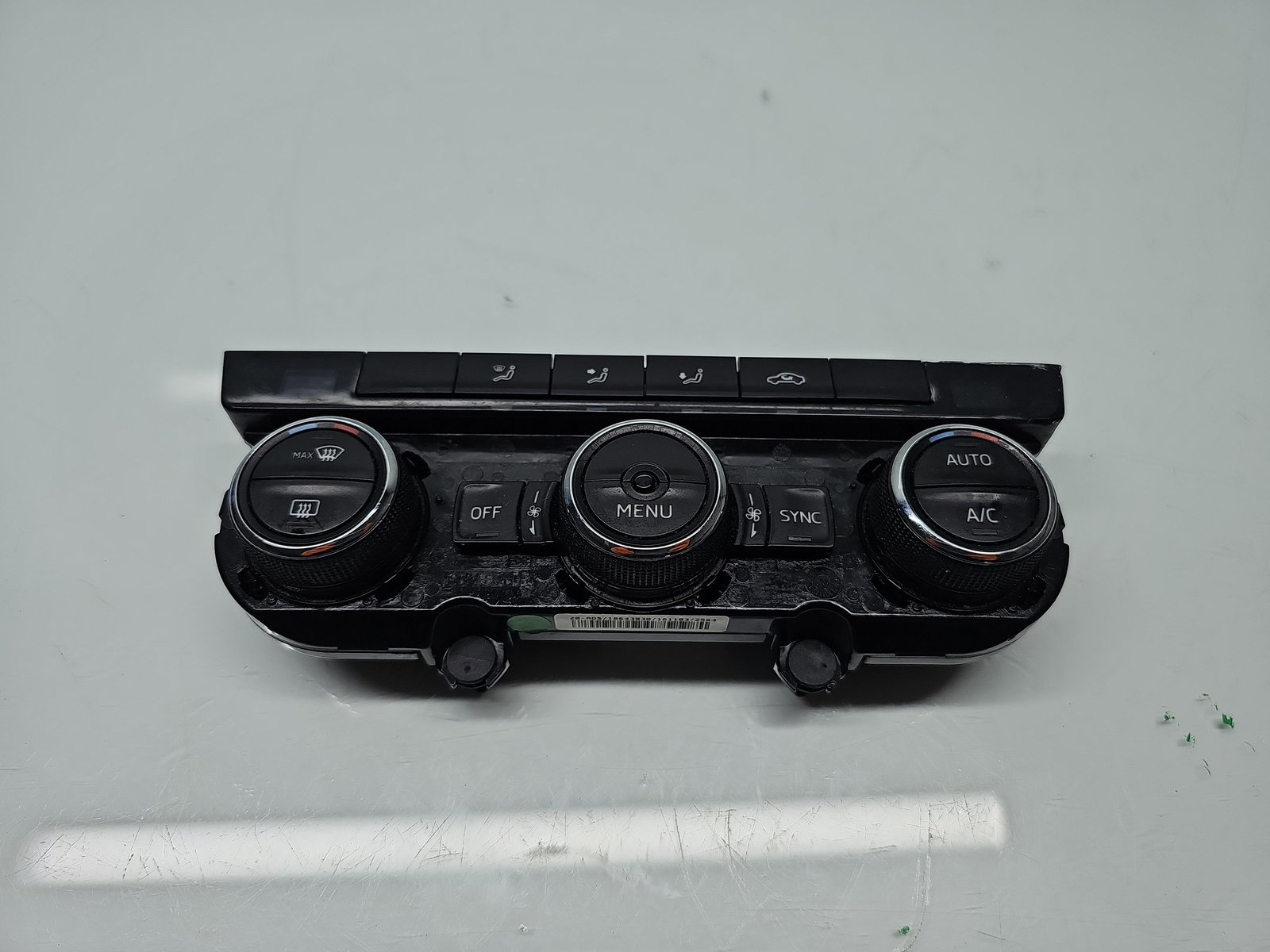 Panou comanda clima Skoda Octavia 3 (5E3) [Fabr 2012-2020] 5E0907044AB - imagine 1