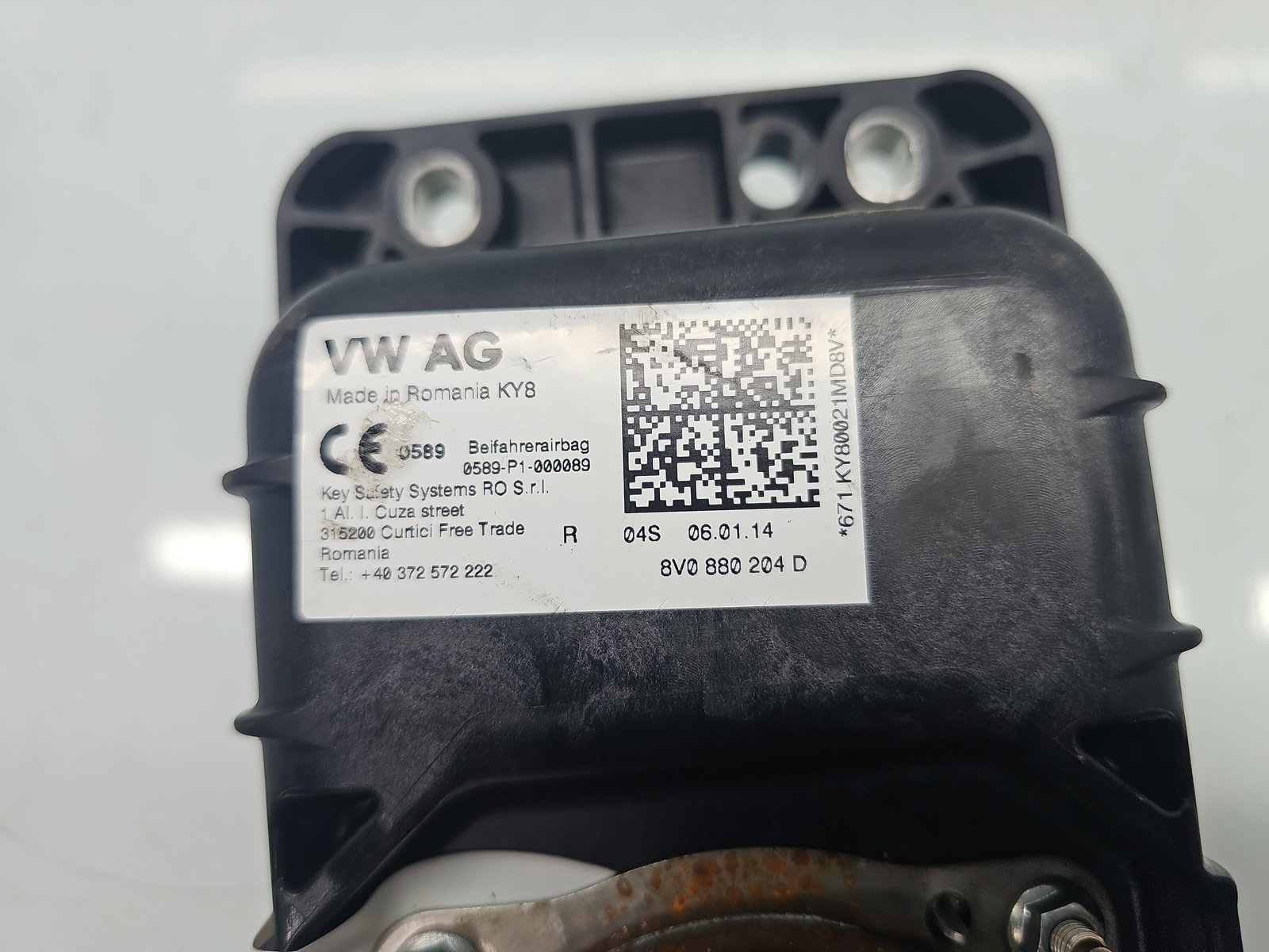 Airbag pasager Volkswagen Golf 7 (5G) [Fabr 2014-prezent] 8V0880204D - imagine 4