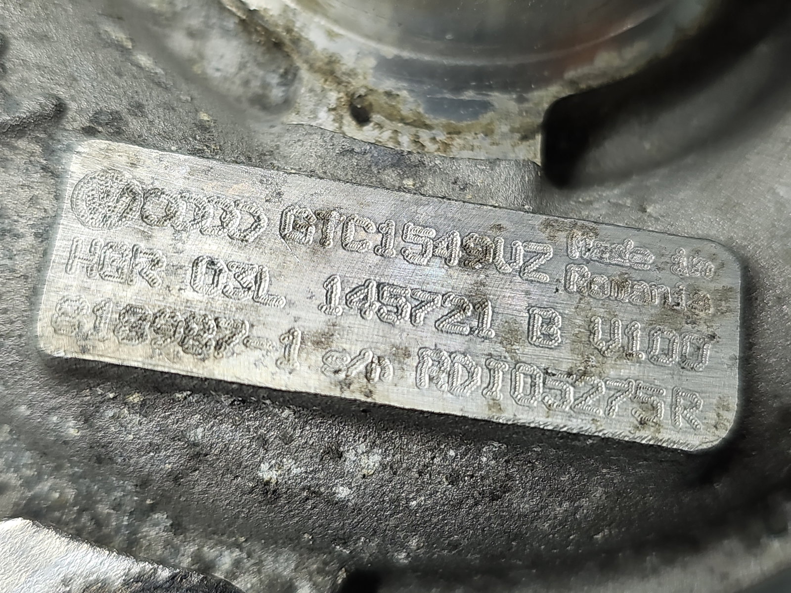 Turbina AUDI A4 (8K2, B8.5) [Fabr 2008-2015] 03L145721B 2.0 TDI CGLC 130KW / 177CP - imagine 6