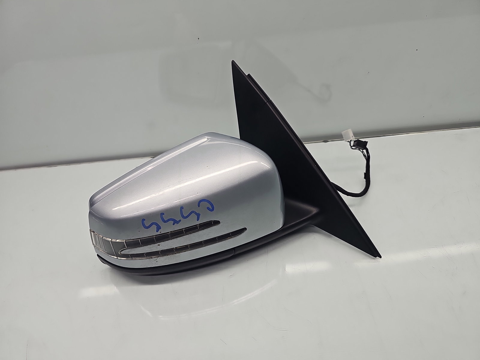 Oglinda dreapta Mercedes Clasa C (W204) [Fabr 2007-2014] Berlina Facelift, AMG 988U Argintiu Diamat - imagine 4