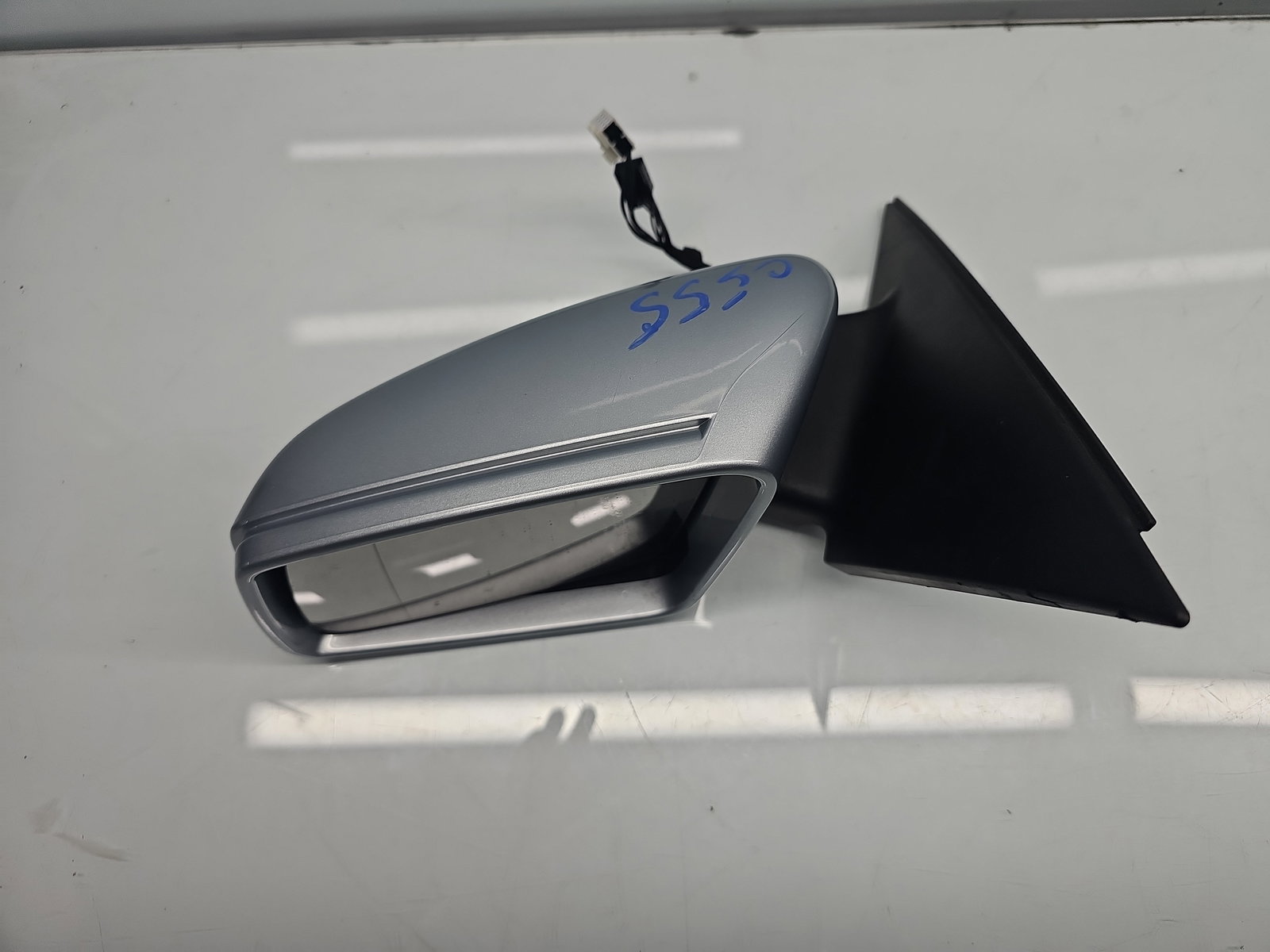 Oglinda stanga Mercedes Clasa C (W204) [Fabr 2007-2014] Berlina Facelift, AMG 988U Argintiu Diamat - imagine 2