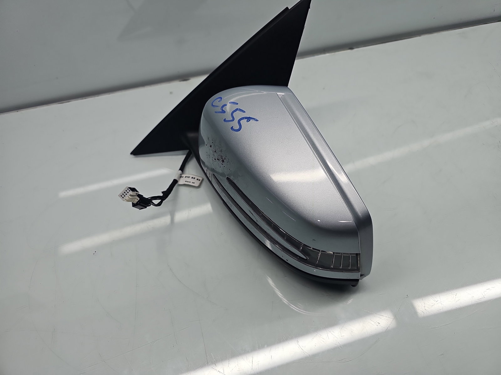 Oglinda stanga Mercedes Clasa C (W204) [Fabr 2007-2014] Berlina Facelift, AMG 988U Argintiu Diamat - imagine 3