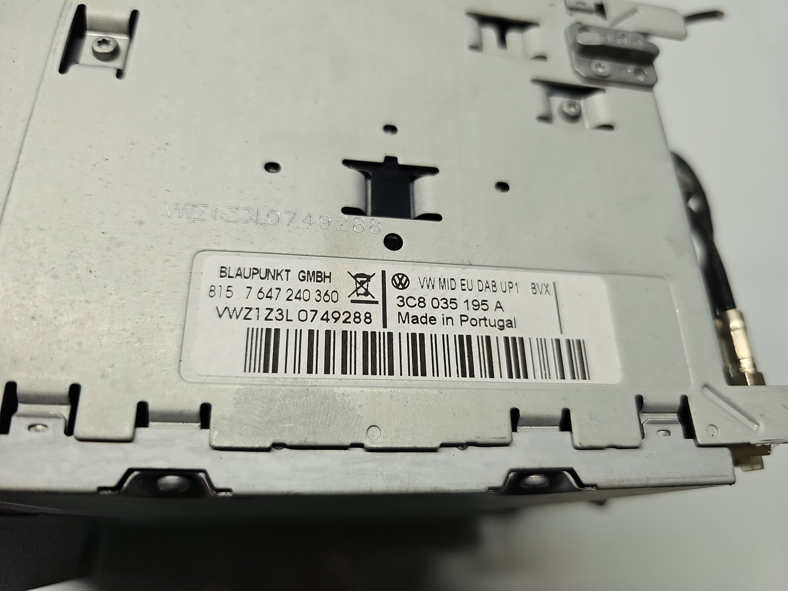 Radio CD cu navigatie Volkswagen Tiguan (5N) [Fabr 2007-2016] 3C8035195A - imagine 6