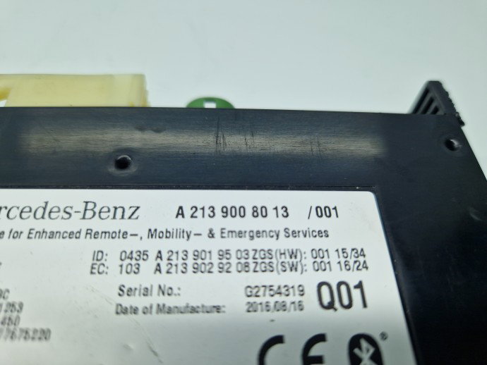 Modul confort Mercedes Clasa A (W176) [Fabr 2012-2018] A2139008013