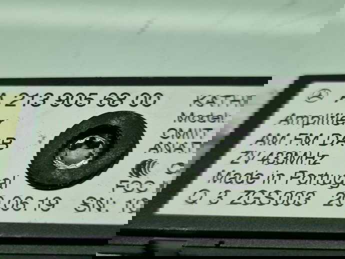 Amplificator antena Mercedes Clasa A (W177) [Fabr 2019-2024] A2139056800