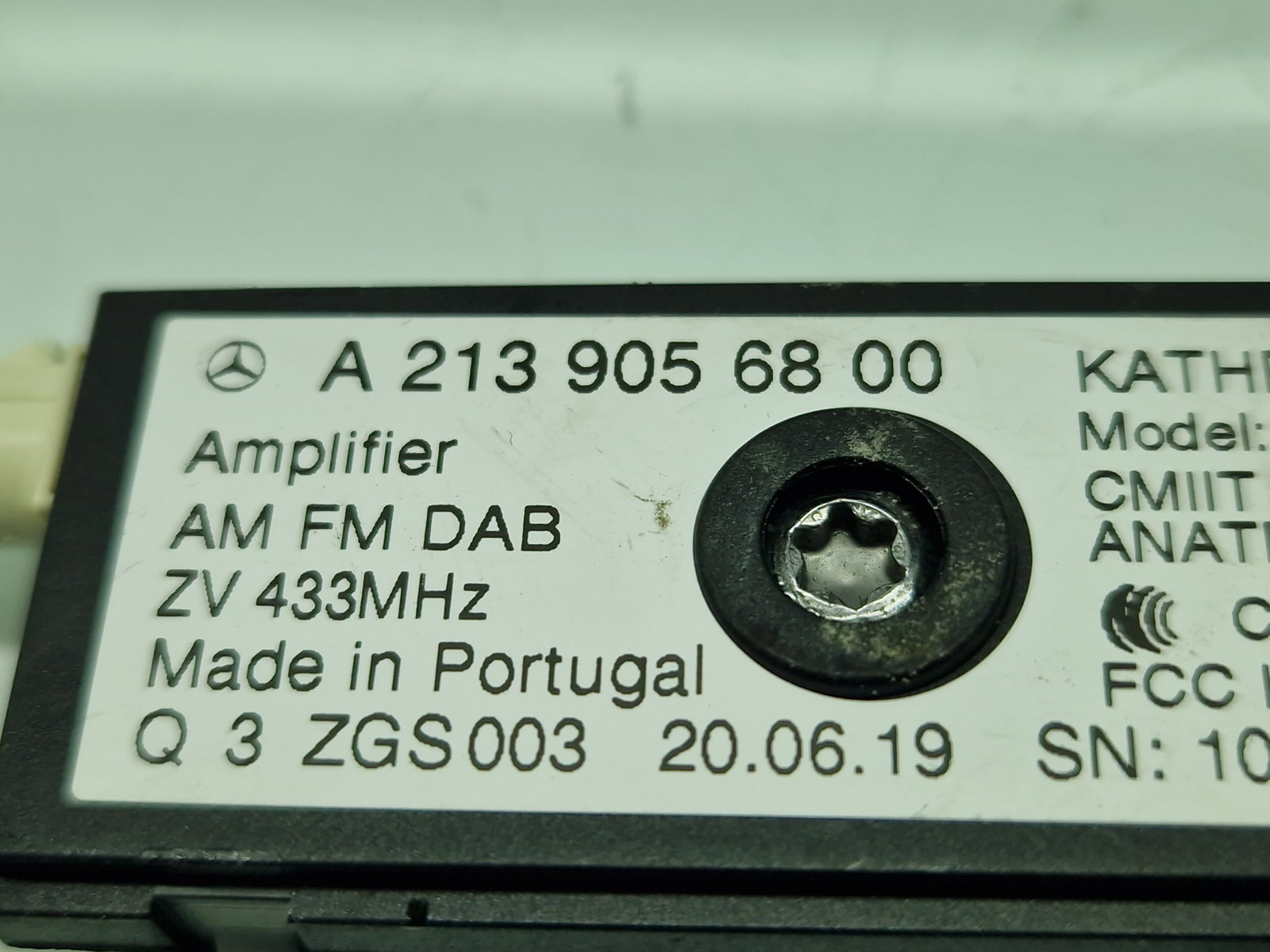 Amplificator antena Mercedes Clasa A (W177) [Fabr 2019-2024] A2139056800 - imagine 5