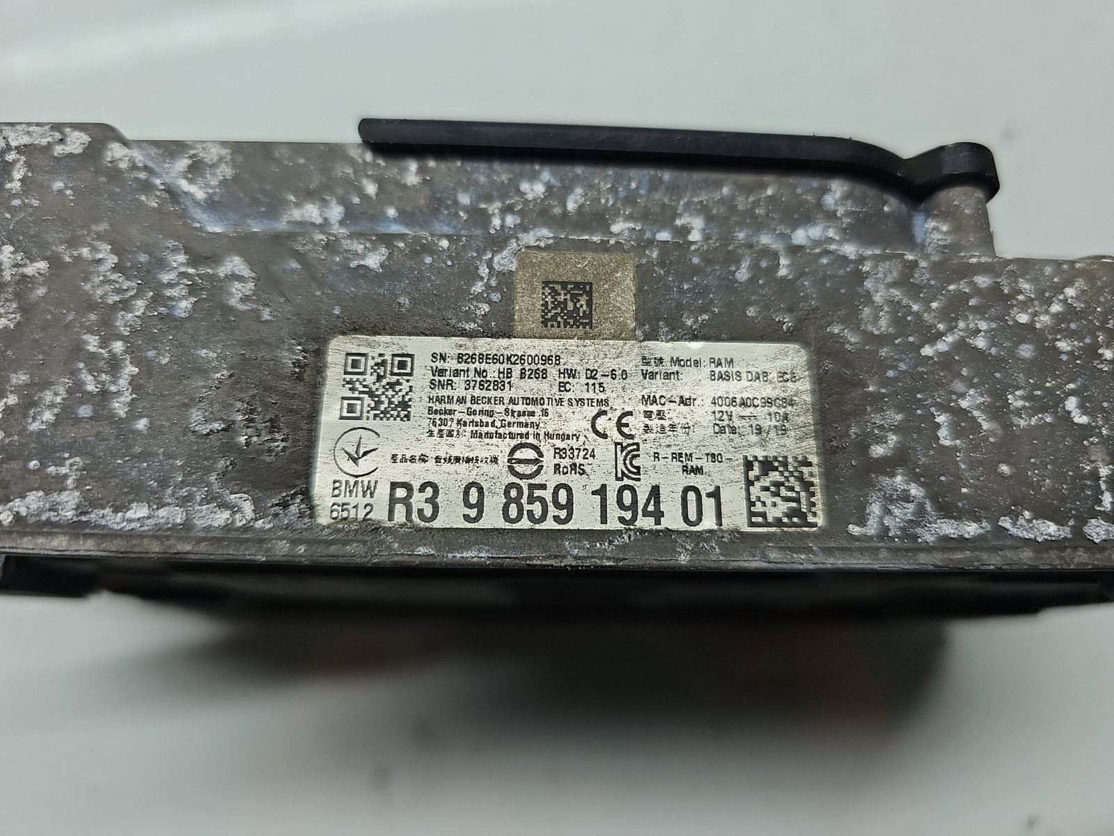 Modul confort Bmw 3 Saloon (G20) [Fabr 2018-2025] 9859194-01 - imagine 5