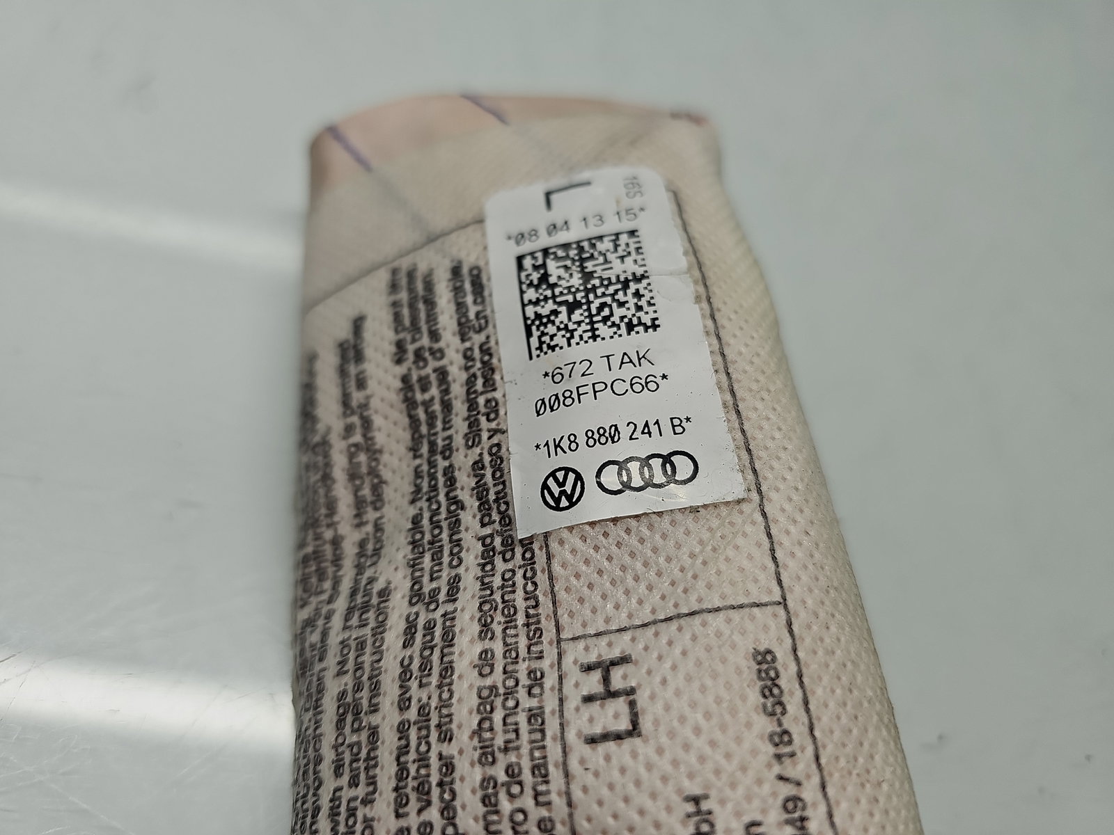 Airbag lateral stanga Volkswagen Passat CC (358) [Fabr 2012-2016] 1K8880241B - imagine 4