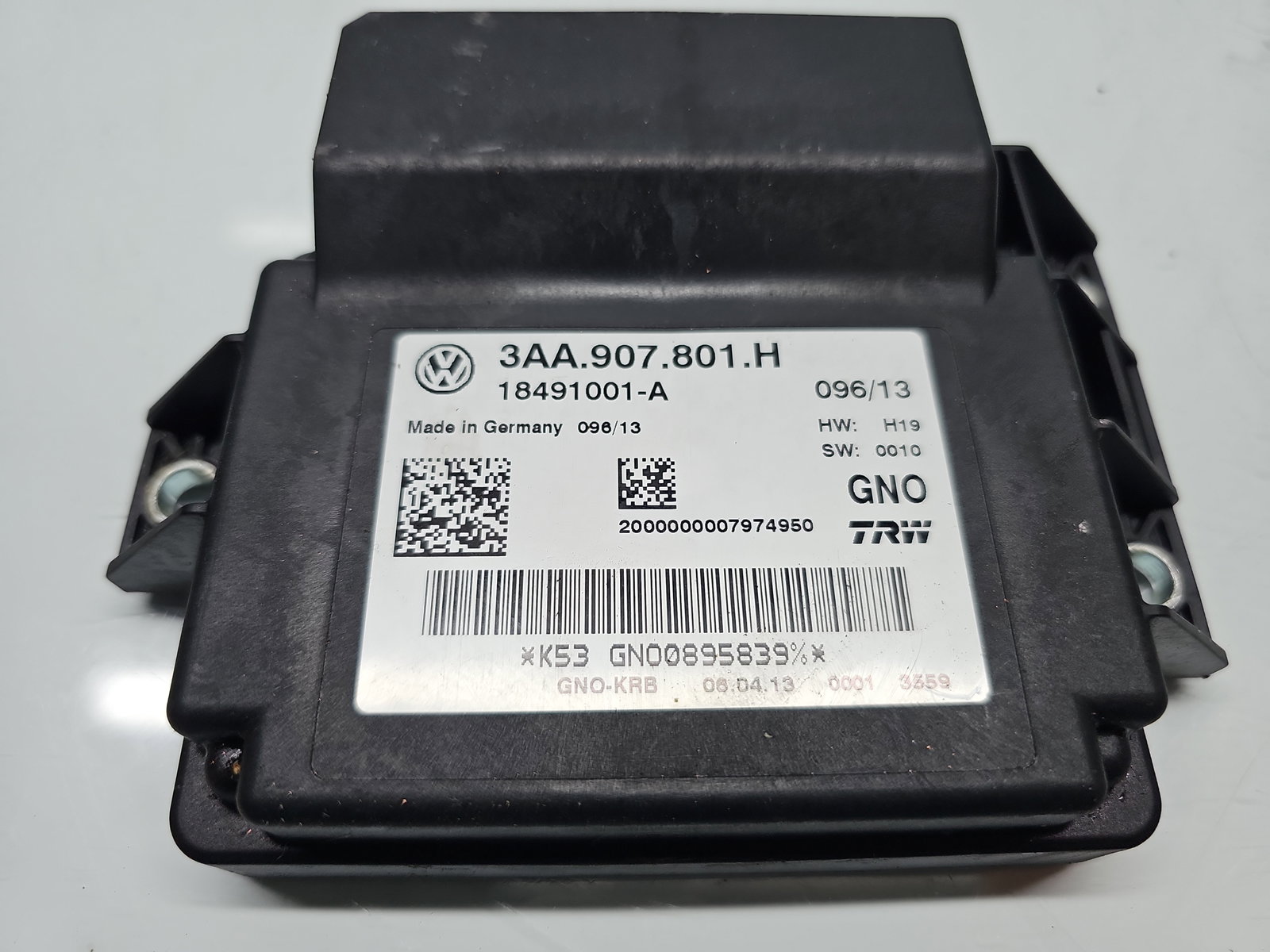 Calculator frana de mana Volkswagen Passat CC (358) [Fabr 2012-2016] 3AA907801H 2.0 TDI CFFB 103KW / 140CP - imagine 4