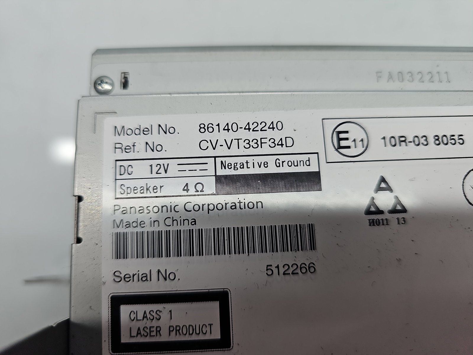 Radio CD cu navigatie Toyota Rav 4 IV (ZSA4, ALA4) [Fabr 2013-2018] 86140-42240 - imagine 5