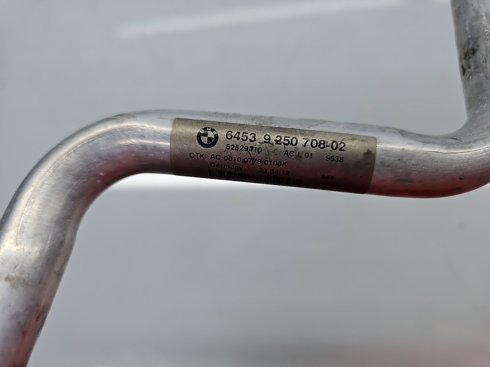 Conducta AC Bmw 5 (F10) [Fabr 2011-2016] 9250708 2.0 N47D20 135KW / 184CP - imagine 5