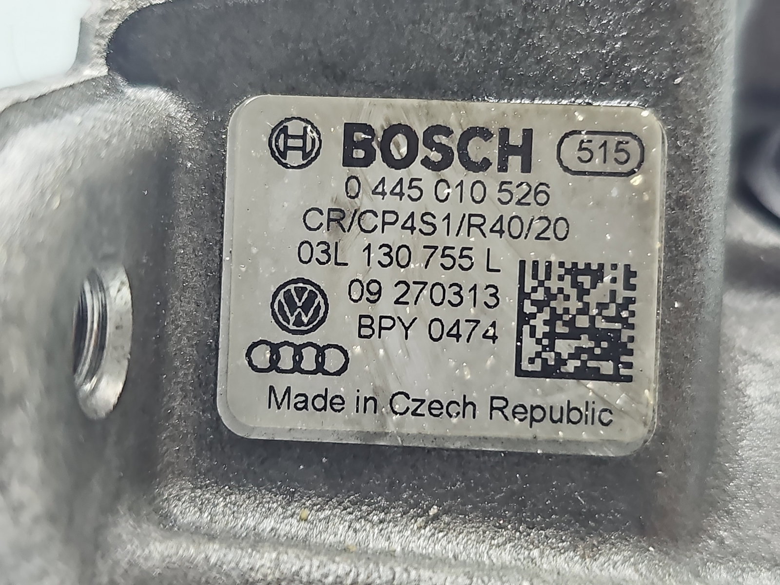 Pompa inalta presiune Volkswagen Passat CC (358) [Fabr 2012-2016] 03L130755L-0445010526 2.0 TDI CFFB 103KW / 140CP - imagine 6