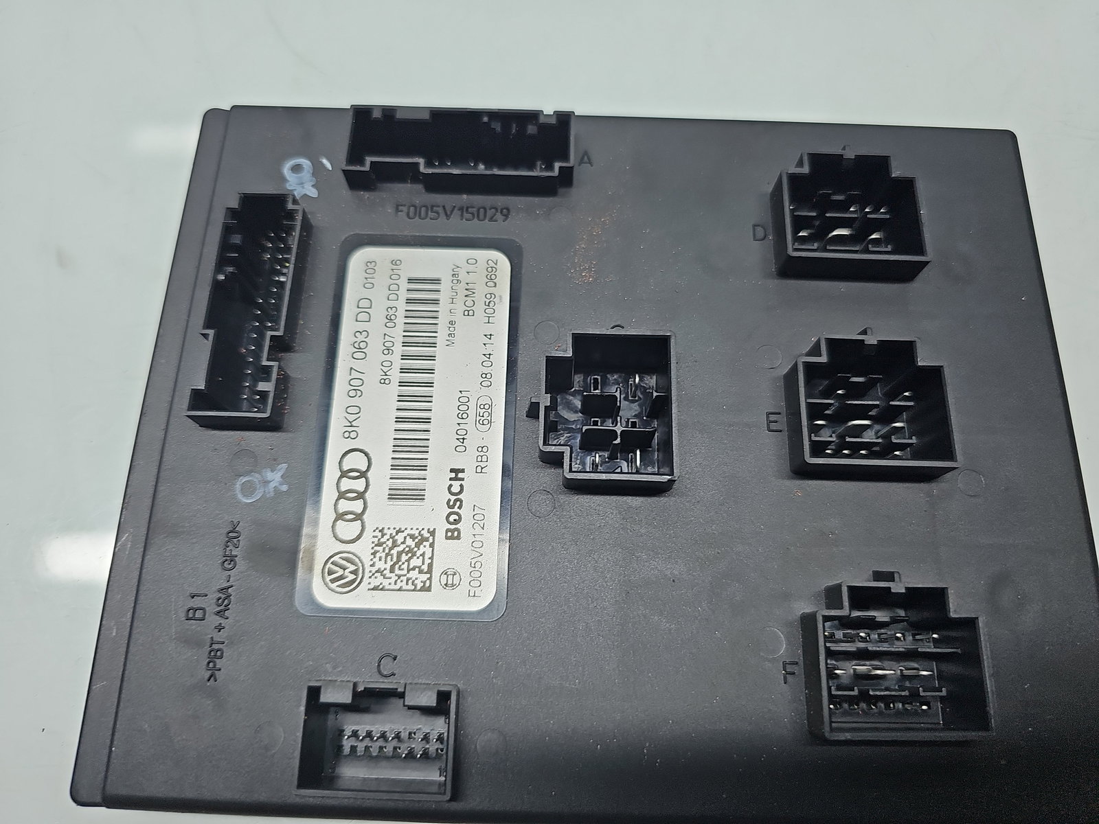 Modul confort AUDI A4 (8K2, B8.5) [Fabr 2008-2015] 8K0907063DD - imagine 2