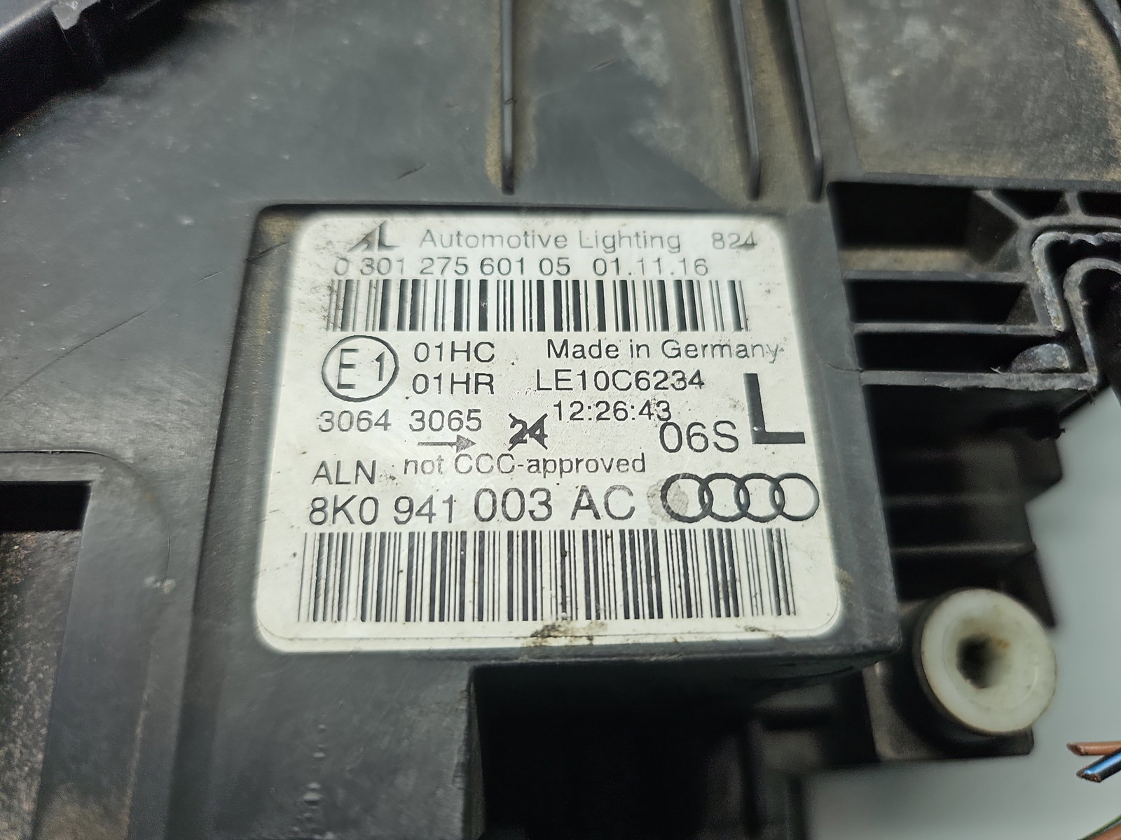 Far stanga AUDI A4 (8K2, B8.5) [Fabr 2008-2015] Berlina Facelift 8K0941003AC - imagine 6