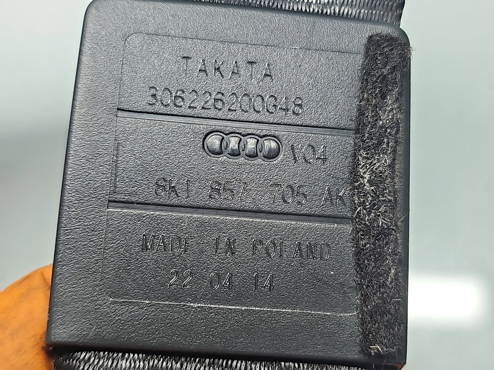 Centura stanga fata AUDI A4 (8K2, B8.5) [Fabr 2008-2015] 8K1857705AK - imagine 5