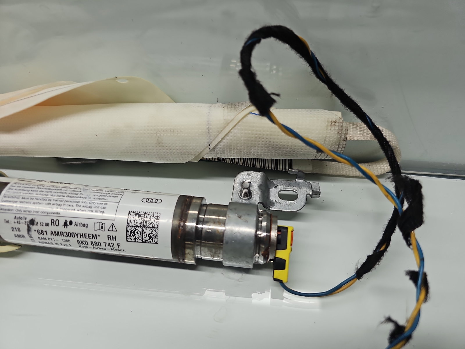 Airbag cortina dreapta AUDI A4 (8K2, B8.5) [Fabr 2008-2015] 8K0880742F - imagine 3