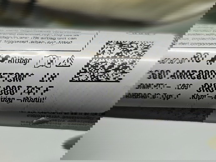 Airbag cortina stanga AUDI A4 (8K2, B8.5) [Fabr 2008-2015] 8K880741F