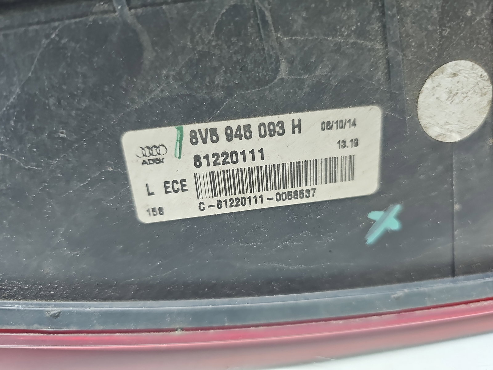 Stop haion stanga AUDI A3 (8VS) [Fabr 2013-prezent] Berlina S-line 8V5945093H - imagine 7