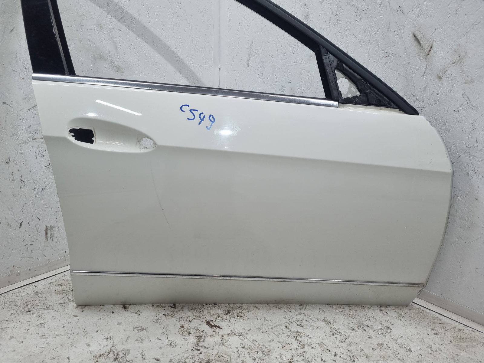 Usa dreapta fata Mercedes Clasa E (W212) [Fabr 2009-2016] Break AMG 650U Alb Calcite - imagine 7