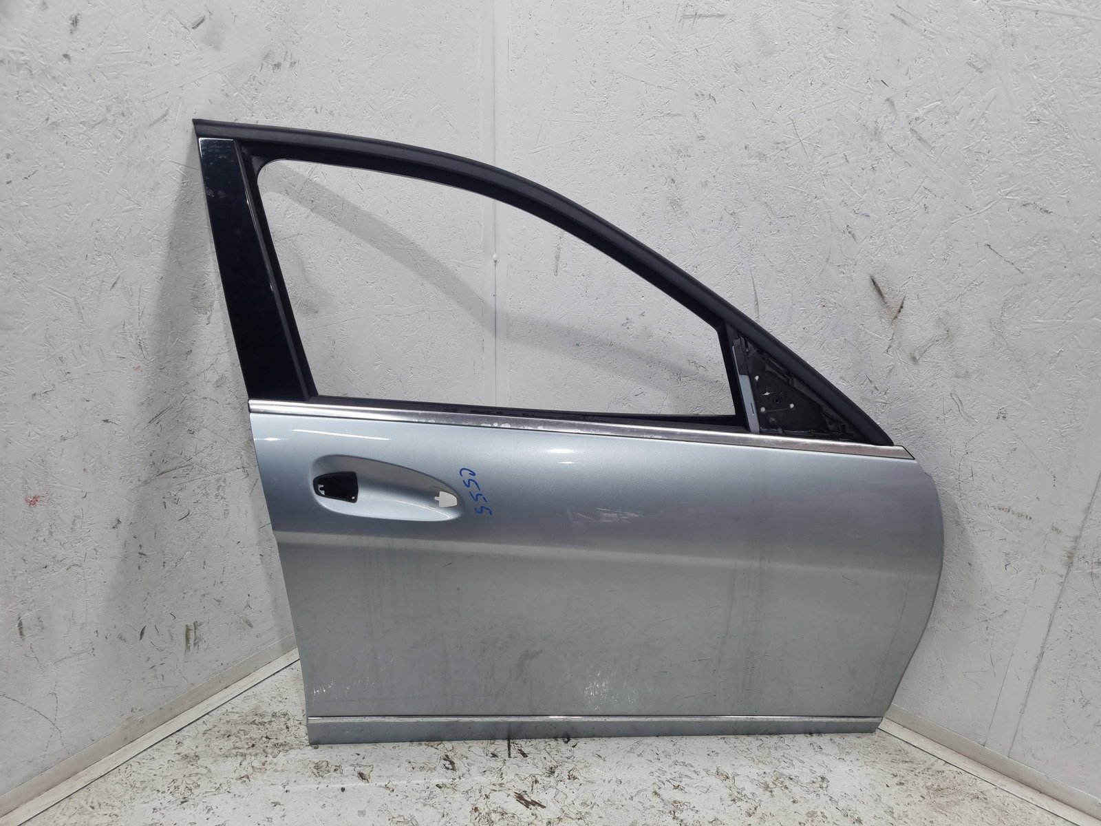 Usa dreapta fata Mercedes Clasa C (W204) [Fabr 2007-2014] Berlina Facelift, AMG 988U Argintiu Diamat - imagine 1