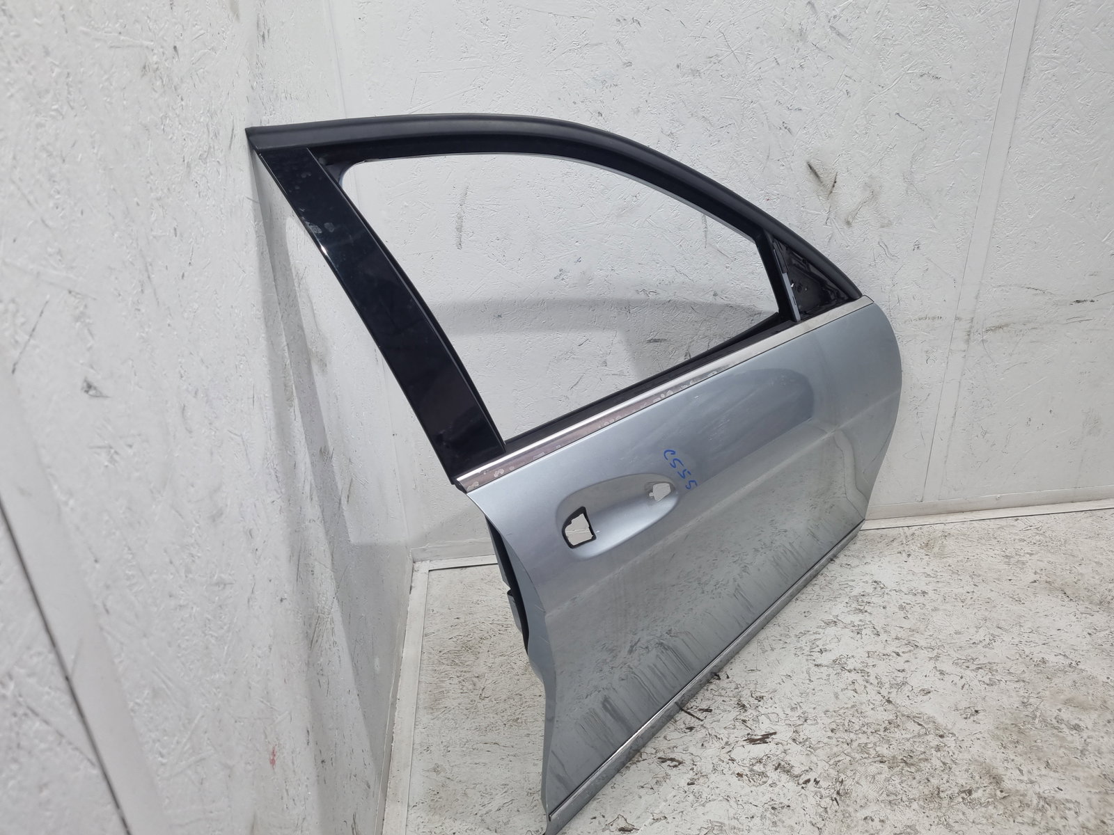 Usa dreapta fata Mercedes Clasa C (W204) [Fabr 2007-2014] Berlina Facelift, AMG 988U Argintiu Diamat - imagine 5