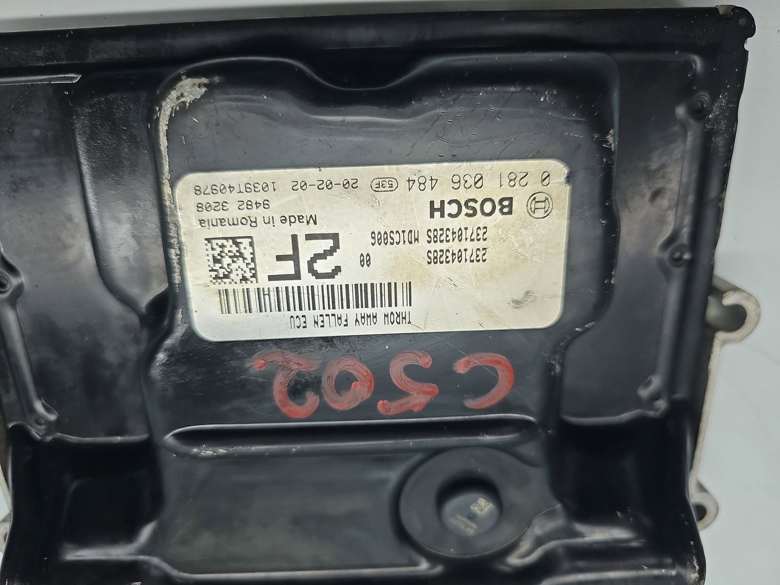 Calculator motor ECU Dacia Sandero 2 [Fabr 2012-2020] 237104328S 1.5 dCi K9KU87 70KW / 95CP - imagine 2