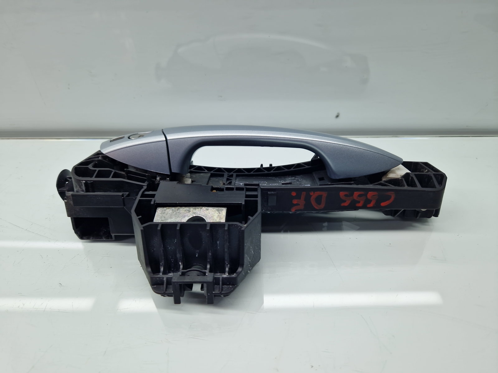 Maner usa dreapta fata Mercedes Clasa C (W204) [Fabr 2007-2014] Berlina Facelift, AMG 988U Argintiu Diamat - imagine 2