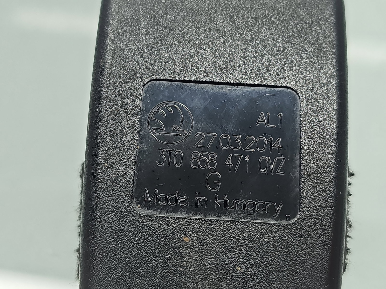 Capsa centura dreapta fata Skoda Superb II (3T5) [Fabr 2009-2015] 3T0858471Q - imagine 4