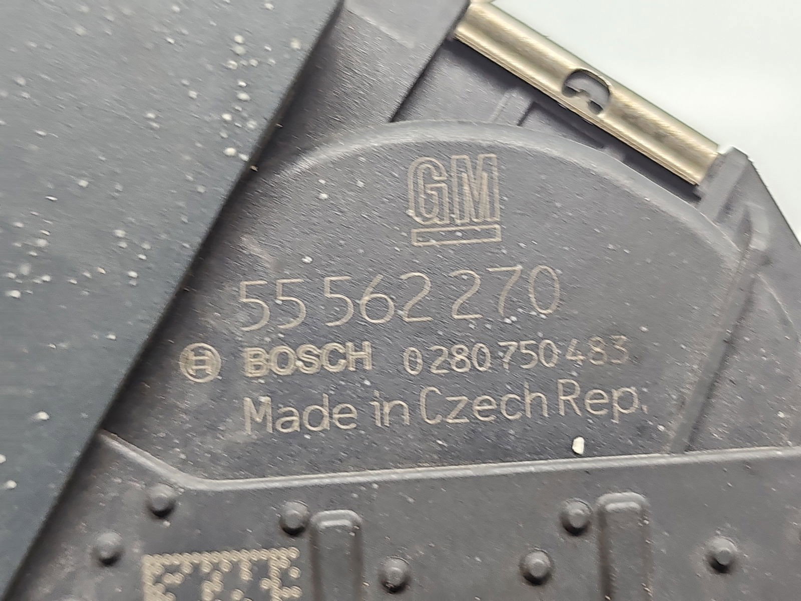 Clapeta acceleratie Opel Corsa E [Fabr 2014-prezent] 55562270 1.2 Benz D12XEL 51KW / 69CP - imagine 2