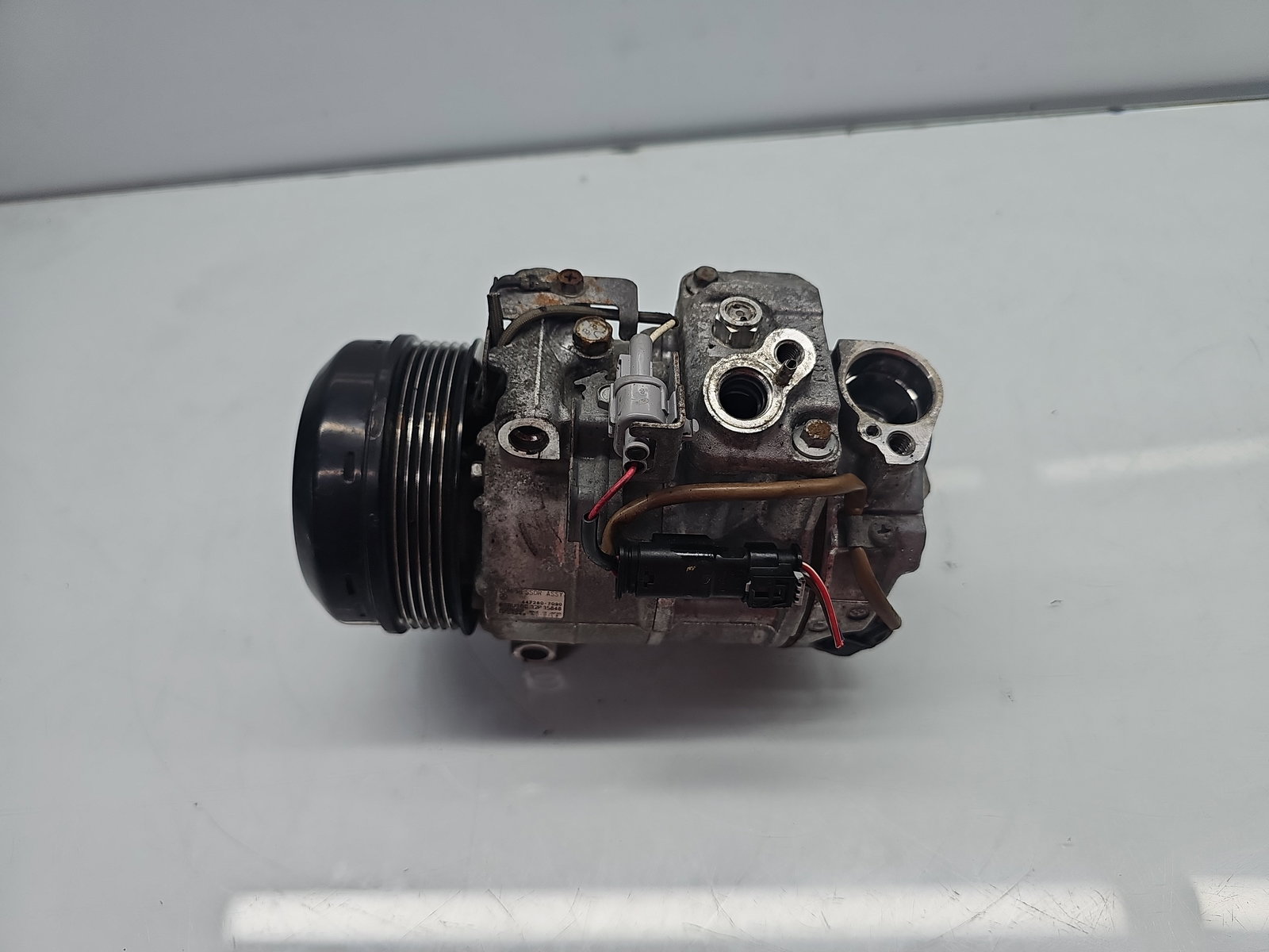 Compresor clima Mercedes Clasa C (W204) [Fabr 2007-2014] A0008302700 2.2 CDI 651911 150KW / 204CP - imagine 1