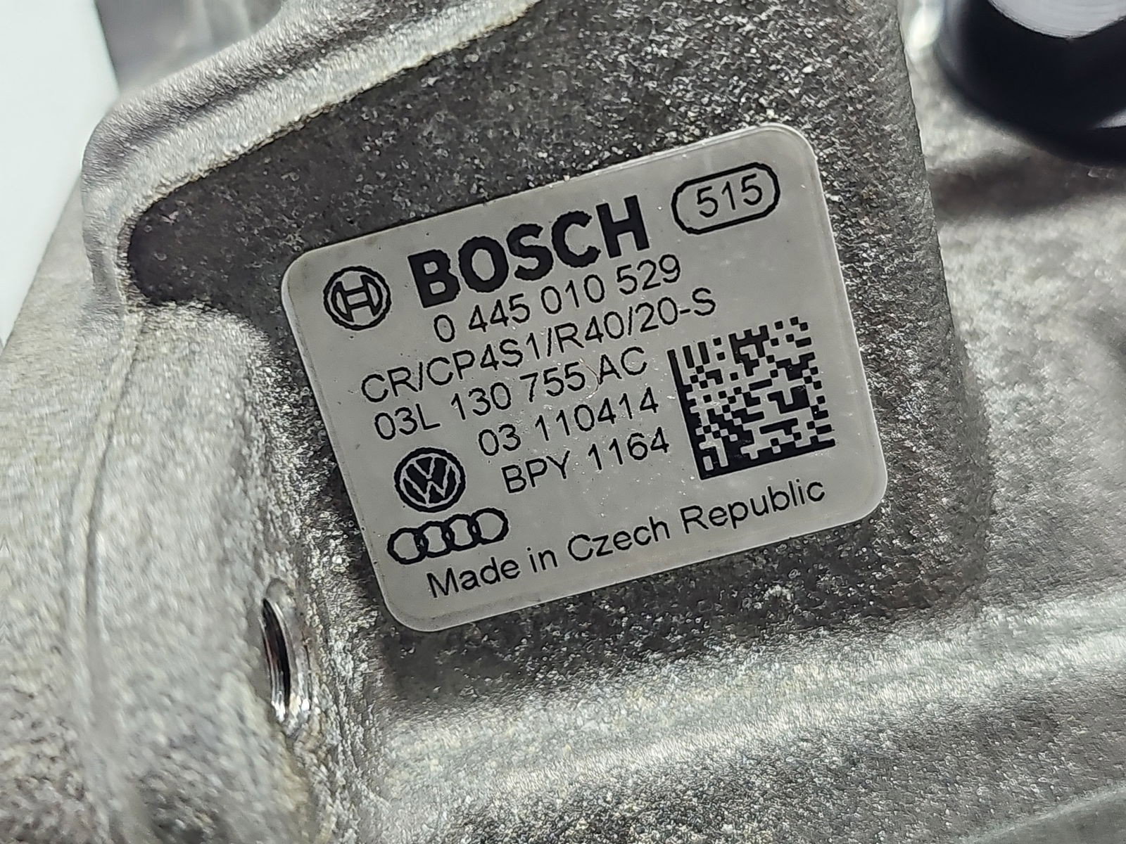 Pompa inalta presiune AUDI A5 (8T3) [Fabr 2007-2015] 03L130755AC/ 0445010529 2.0 TDI CGLC 130KW / 177CP - imagine 2