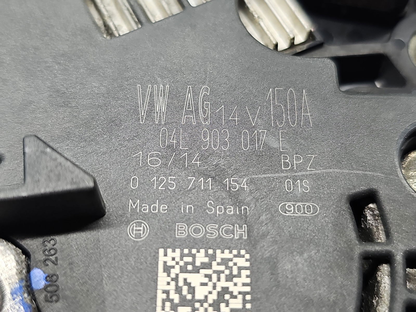 Alternator AUDI Q5 (8RB) [ Fabr 2008-2016] 04L903017E 2.0 TDI CGLC 130KW / 177CP - imagine 2