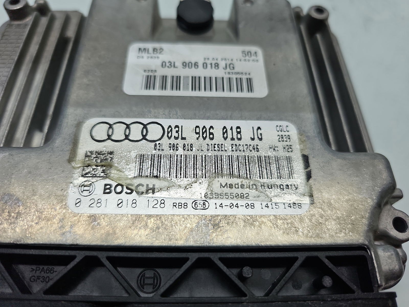 Calculator motor ECU AUDI Q5 (8RB) [ Fabr 2008-2016] 03L906018JG 2.0 TDI CGLC 130KW / 177CP - imagine 2