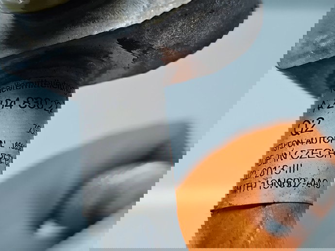 Conducta AC Mercedes Clasa C (W204) [Fabr 2007-2014] A2048302216 2.2 CDI 651911 150KW / 204CP