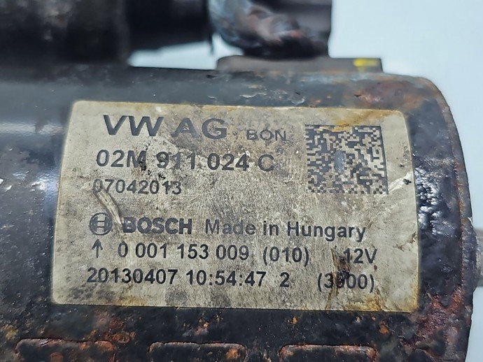  Electromotor Volkswagen Beetle (5C1) [Fabr 2011-prezent] 02M911024C 2.0 TDI CFFB 103KW / 140CP