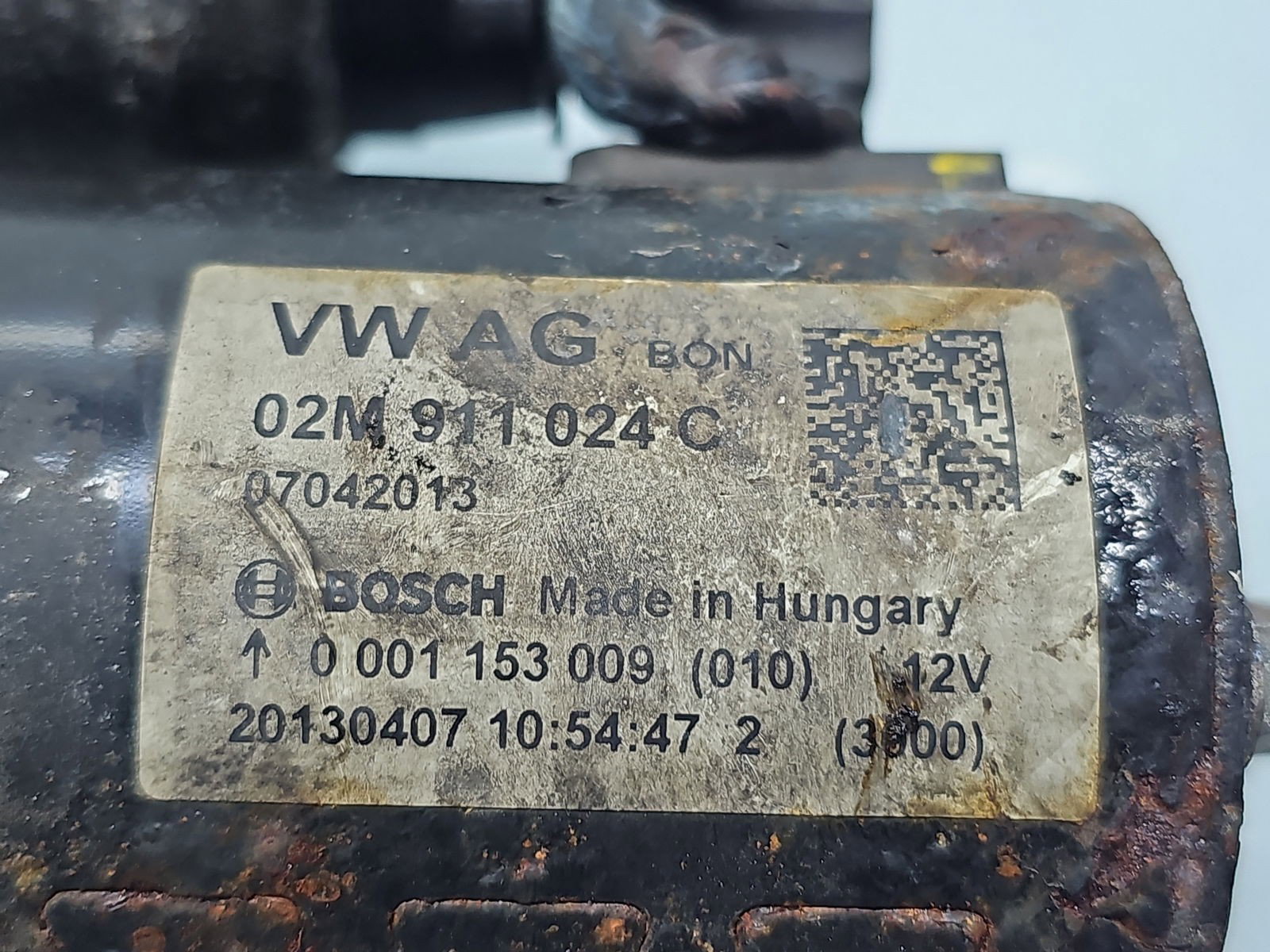 Electromotor Volkswagen Beetle (5C1) [Fabr 2011-prezent] 02M911024C 2.0 TDI CFFB 103KW / 140CP - imagine 2