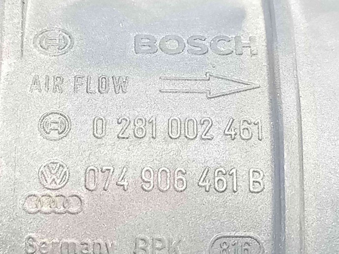 Debitmetru aer 0281002461 Audi A4 (8EC, B7) [Fabr 2004-2008] 2.0 BLB