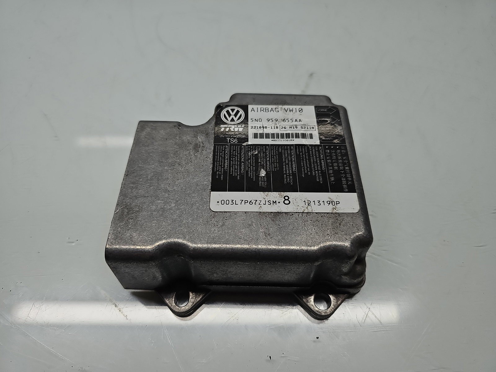 Calculator airbag Volkswagen Passat B7 (362) [Fabr 2010-2014] 5N0959655AA 2.0 TDI CFFB 103KW / 140CP - imagine 1