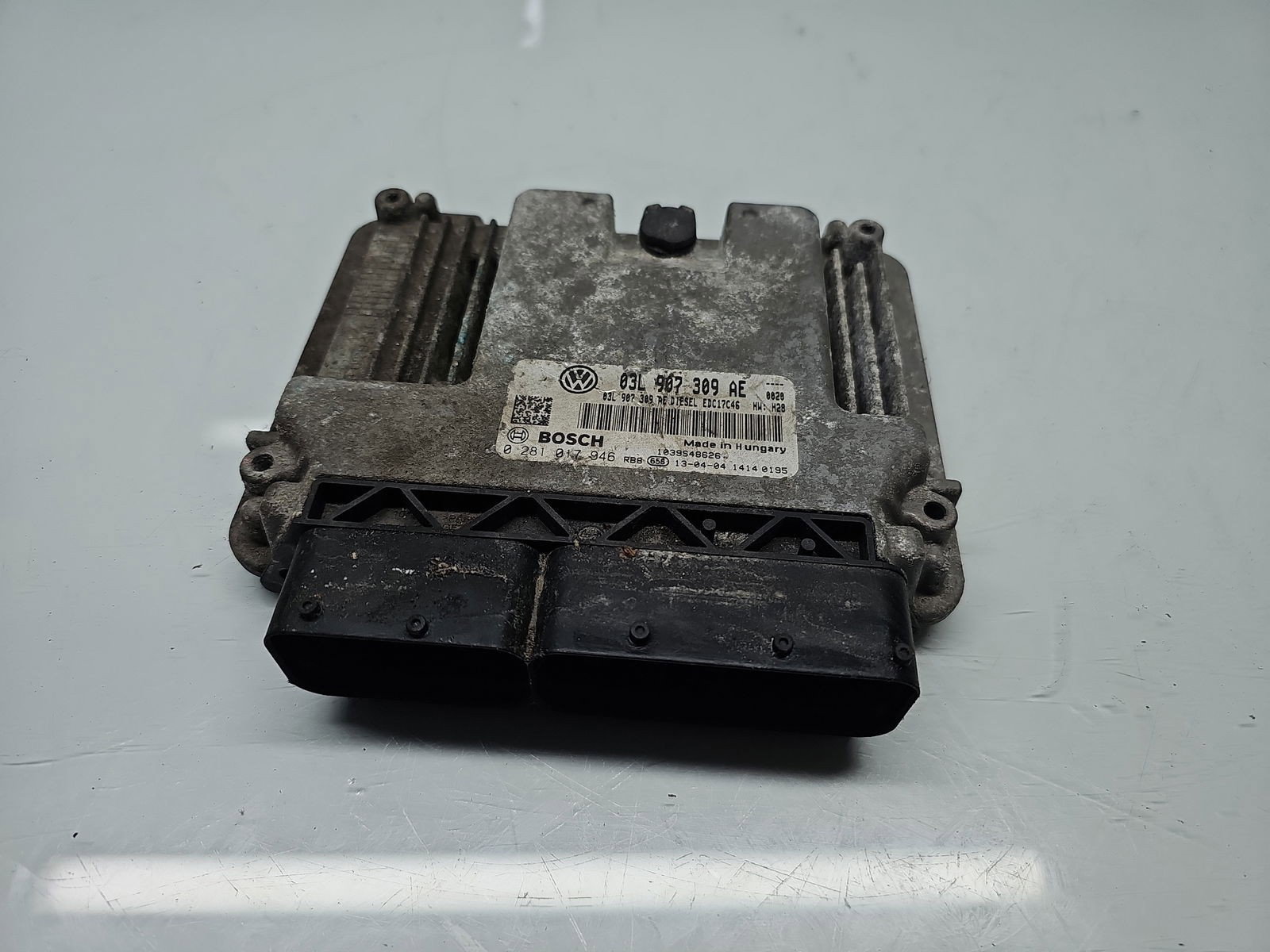 Calculator motor ECU Volkswagen Tiguan (5N) [Fabr 2007-2016] 03L907309AE 2.0 TDI CFFB 103KW / 140CP - imagine 1