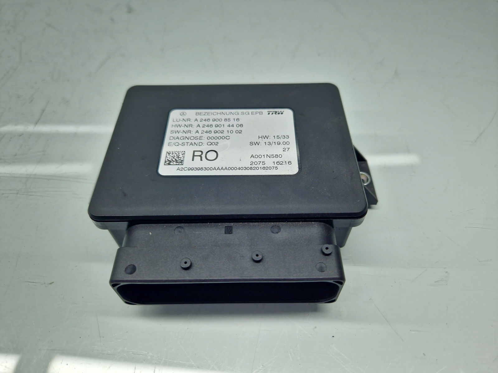 Calculator frana de mana Mercedes Clasa B (W246) [Fabr 2011-2018] A2469008516 1.5 CDI 607951 80KW / 109CP - imagine 1