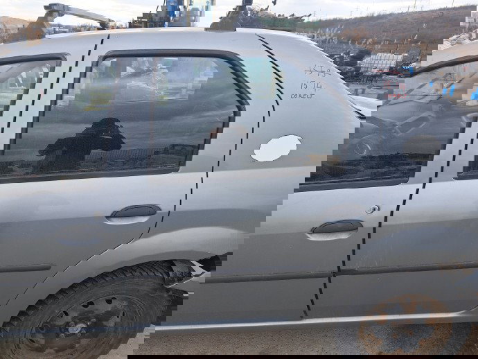 Usa stanga spate Dacia Logan (LS) [Fabr 2004-2012] Berlina ALBASTRU