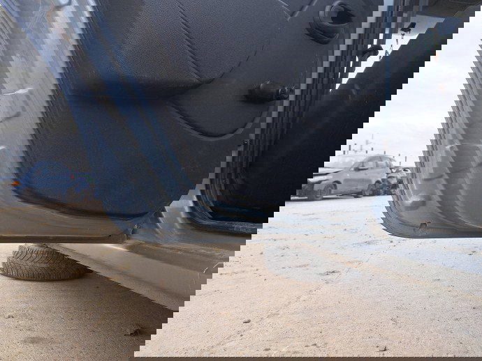 Usa stanga spate Dacia Logan (LS) [Fabr 2004-2012] Berlina ALBASTRU