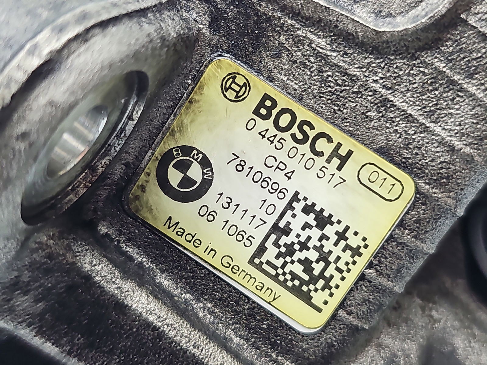 Pompa inalta presiune Bmw X3 (F25) [Fabr 2010-2017] 7810696-10 / 0445010517 2.0 N47D20 135KW / 184CP - imagine 2