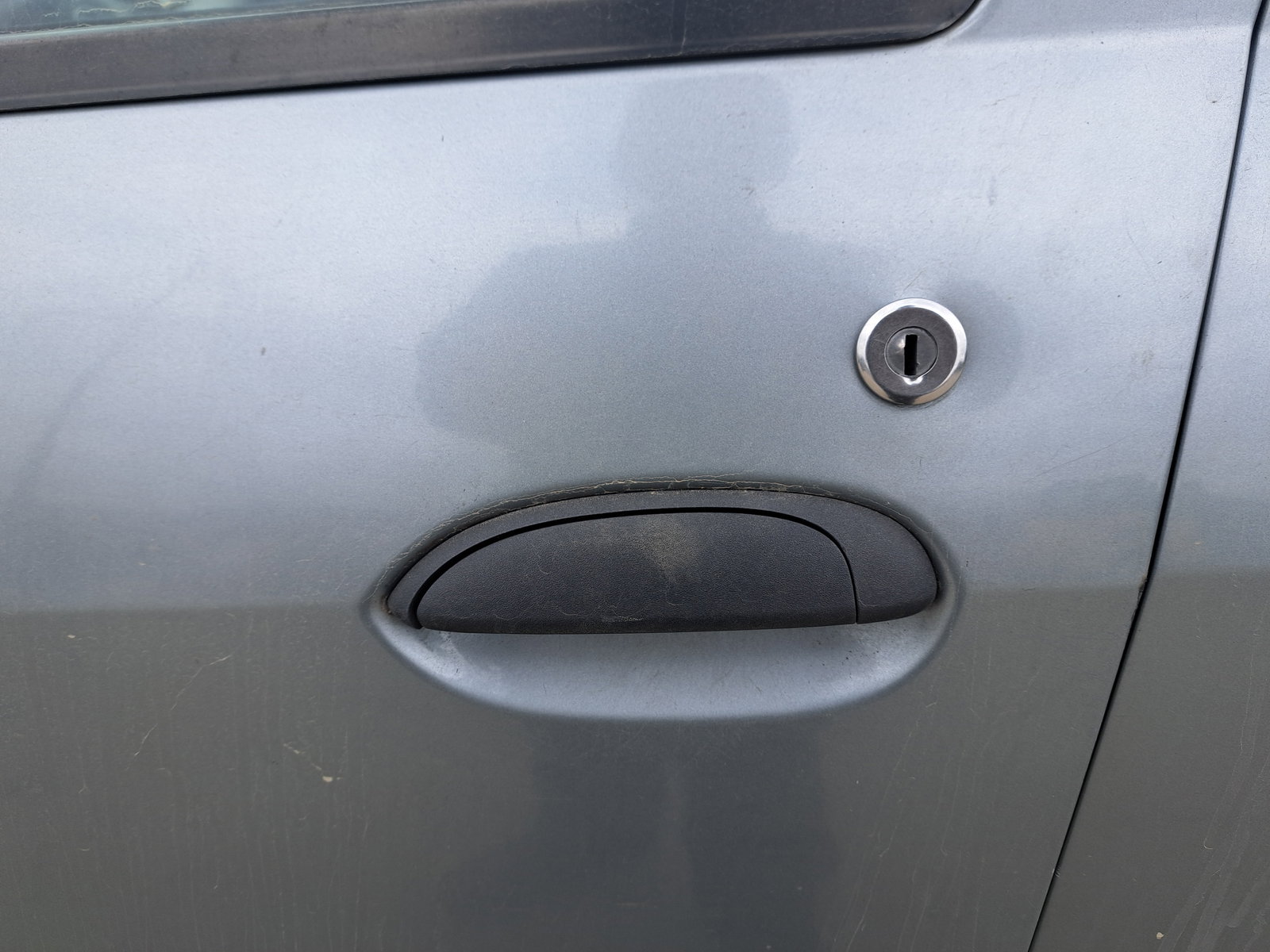 Maner usa stanga fata Dacia Logan (LS) [Fabr 2004-2012] Berlina ALBASTRU