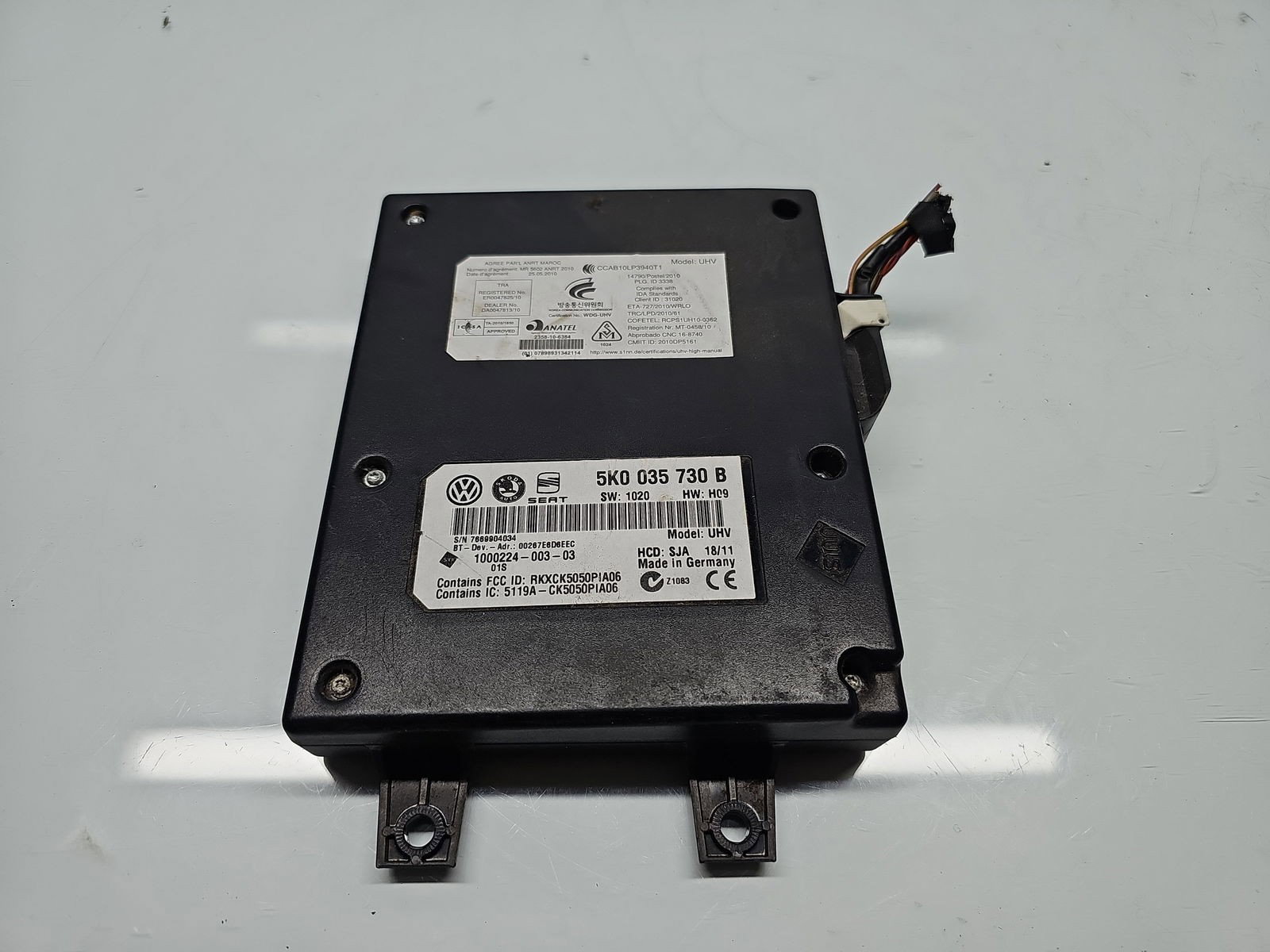 Modul confort Volkswagen Golf 6 (5K1) [Fabr 2009-2013] 5K0035730B - imagine 1