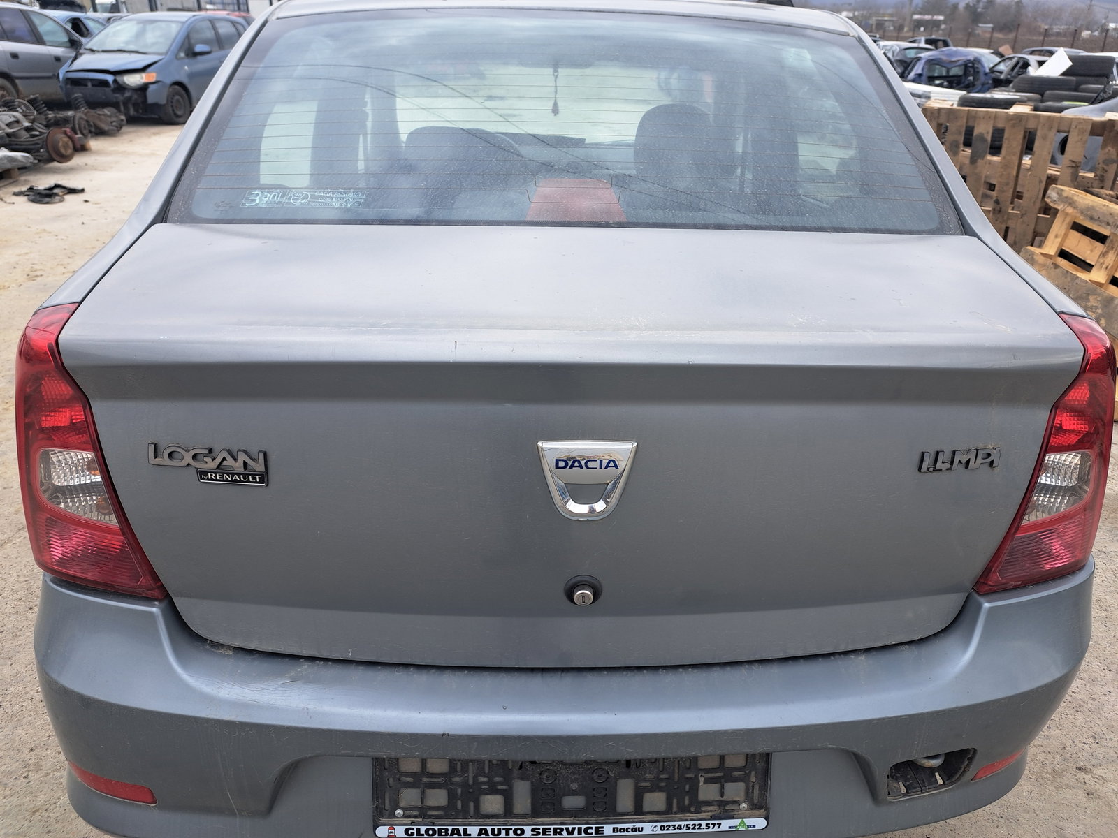 Haion Dacia Logan (LS) [Fabr 2004-2012] Berlina ALBASTRU - imagine 1