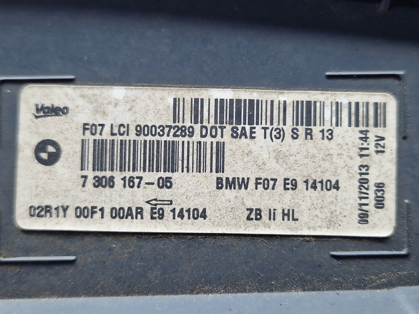 Stop haion stanga Bmw 5 GT (F07) [Fabr 2011-2016] Hatchback 7306167-05 - imagine 6